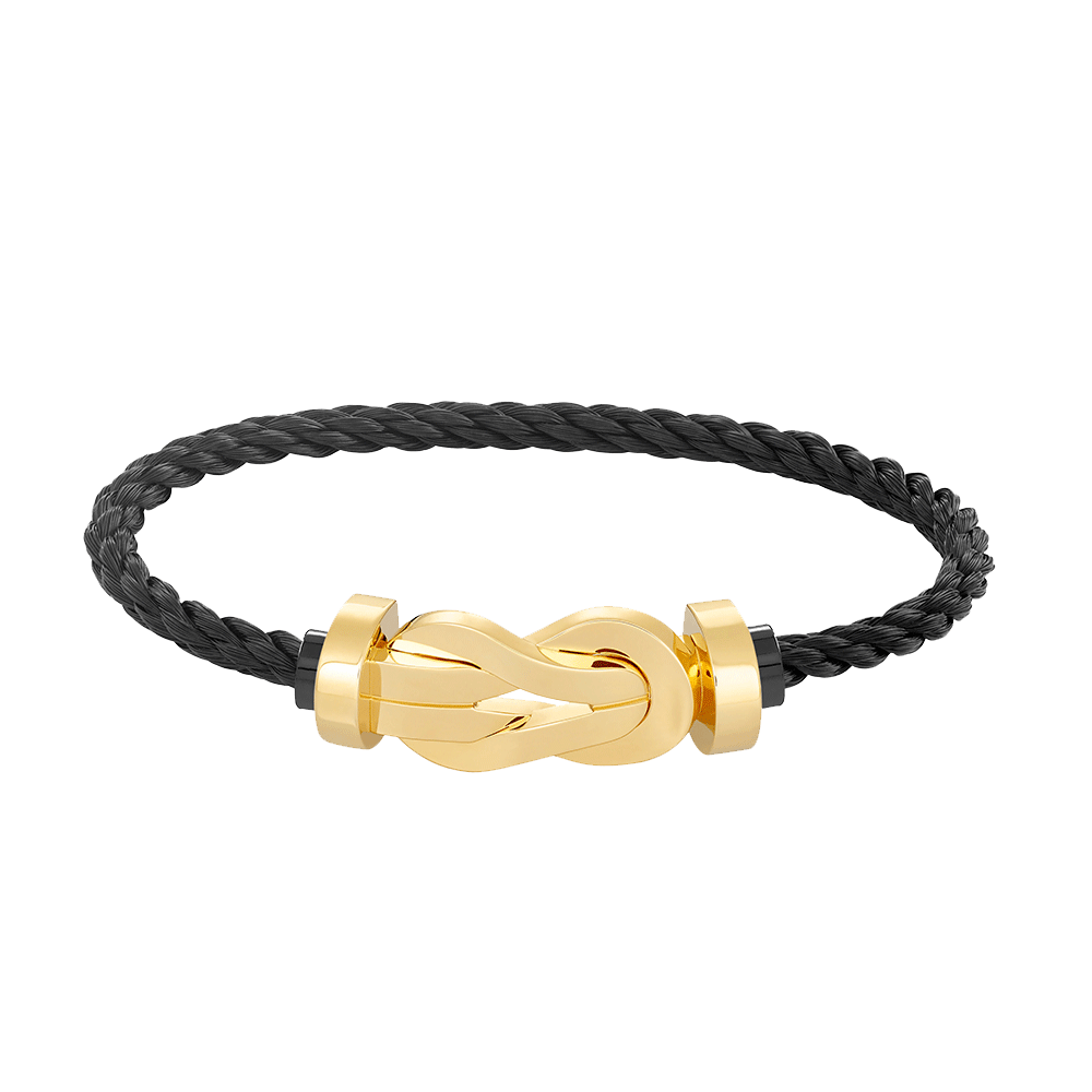 [Lunabriance]CHANCE LARGE 8 FIGURE BUCKLE NO DIAMOND BRACELET GOLD