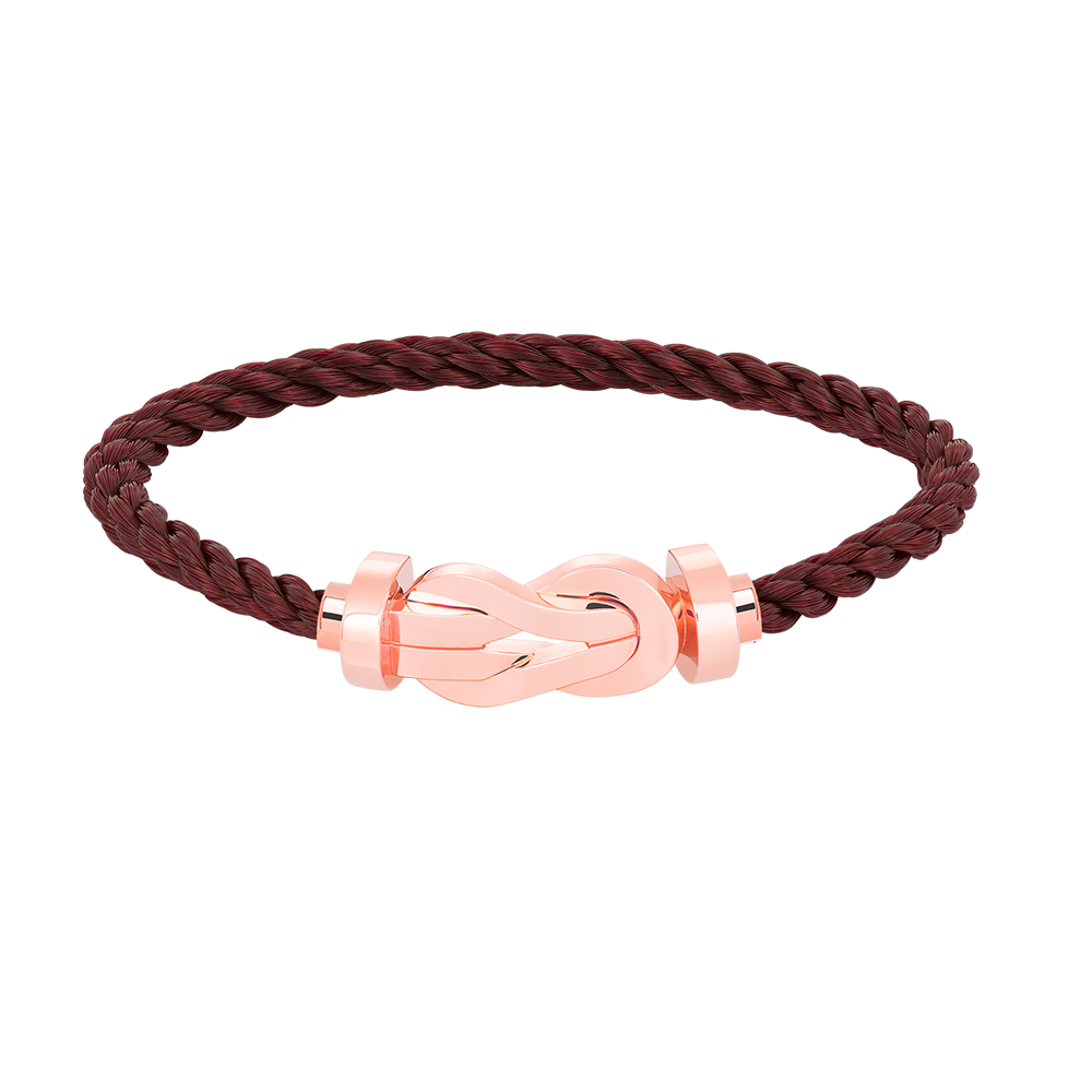[Lunabriance]CHANCE LARGE 8 FIGURE BUCKLE NO DIAMOND BRACELET ROSE GOLD