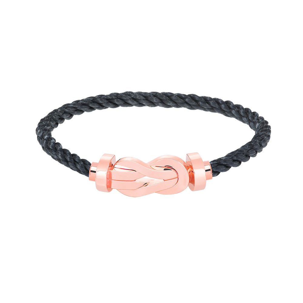 [Lunabriance]CHANCE LARGE 8 FIGURE BUCKLE NO DIAMOND BRACELET ROSE GOLD