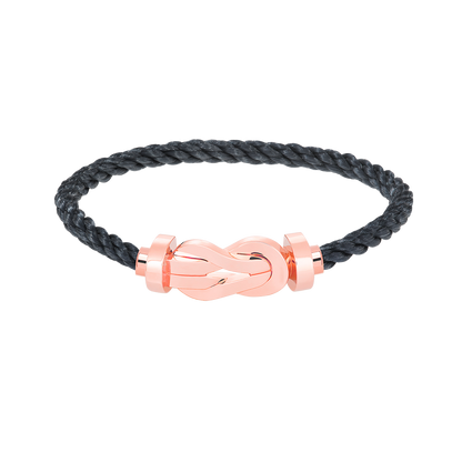 [Lunabriance]CHANCE LARGE 8 FIGURE BUCKLE NO DIAMOND BRACELET ROSE GOLD