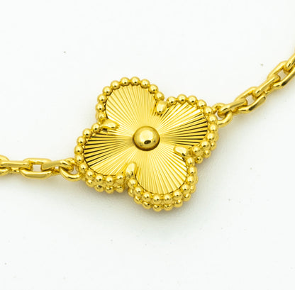 [Luna Brilliance]CLOVER 5 MOTIF LASER BRACELET COLLECTION