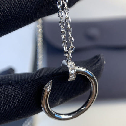 [Lunabriance]JUSTE NECKLACE SILVER