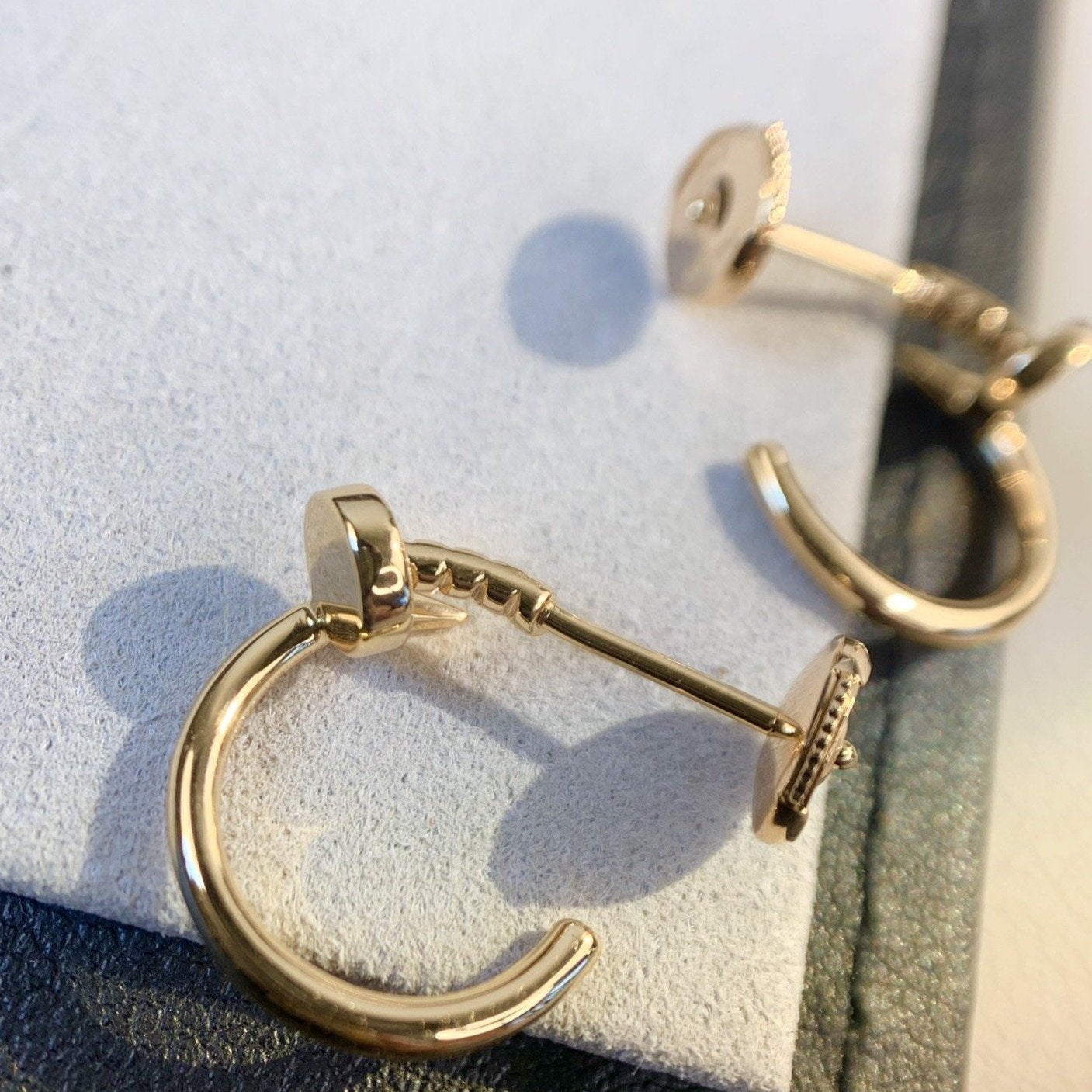 [Lunabriance]JUSTE EARRINGS PINK GOLD