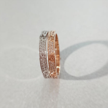 [Lunabriance]LOVE RING 2.65MM DIAMOND