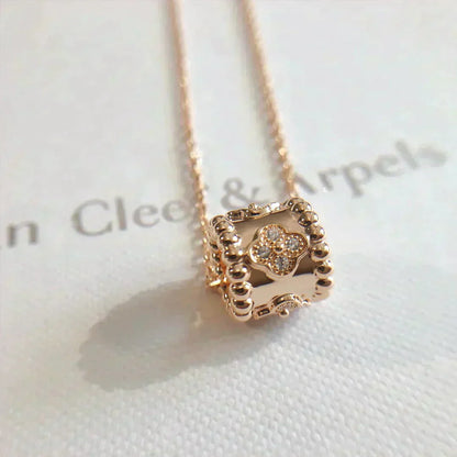 [Lunabriance]PERLEE PEDANT NECKLACE GOLD / ROSE GOLD