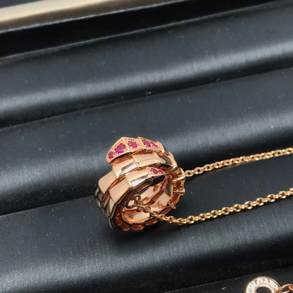 [Luna Brilliance]SERPENTI PEDANT NECKLACE