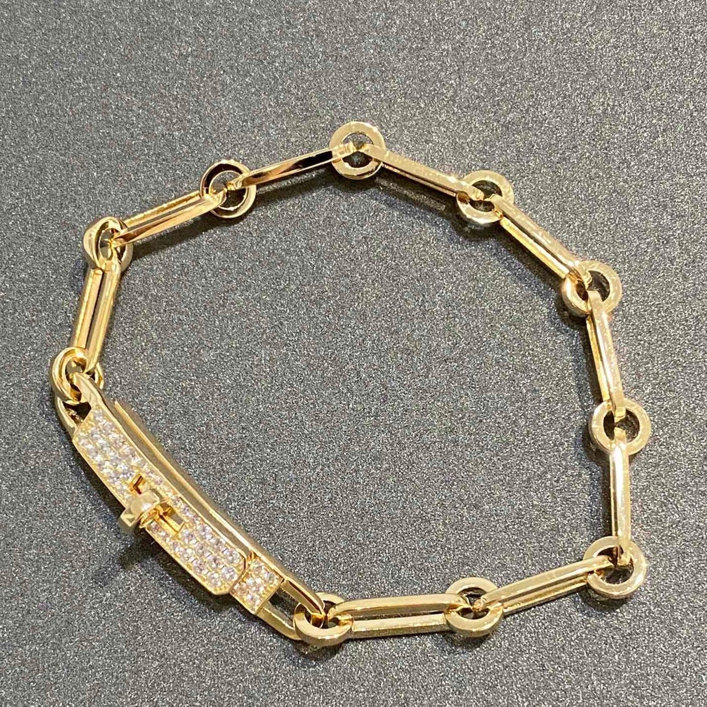 [Lunabriance]CHAINE BRACELET SMALL MODEL DIAMOND