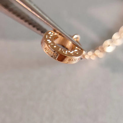 [Luna Brilliance]ZERO 1 NECKLACE PINK GOLD