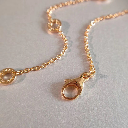 [Luna Brilliance]ZERO 1 NECKLACE PINK GOLD