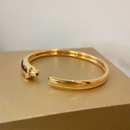 [Lunabriance]PANTHERE GOLD OPEN BRACELET