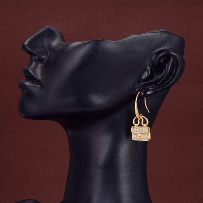 [Lunabriance]KELLY DIAMOND EARRINGS