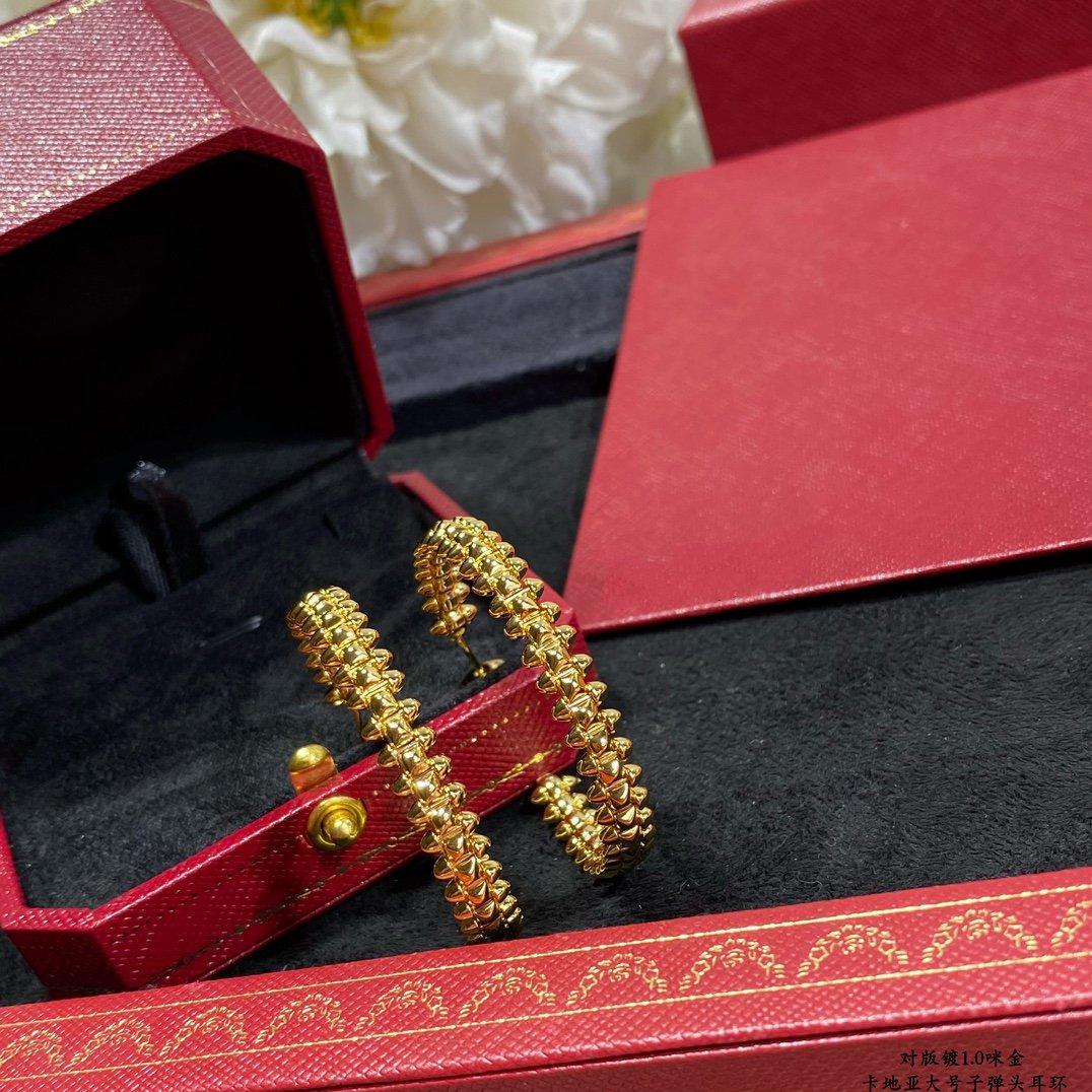 [Lunabriance]CLASH LARGE HOOP EARRINGS