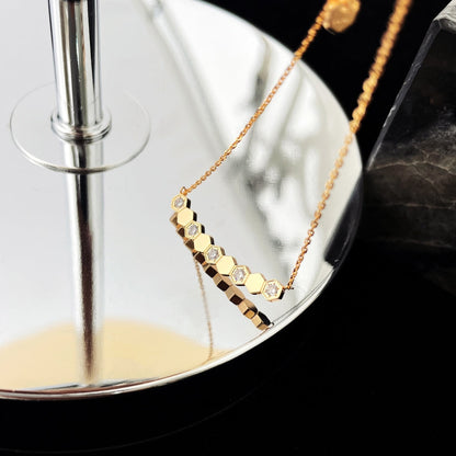 [Lunabriance]BEE MY LOVE DIAMOND NECKLACE