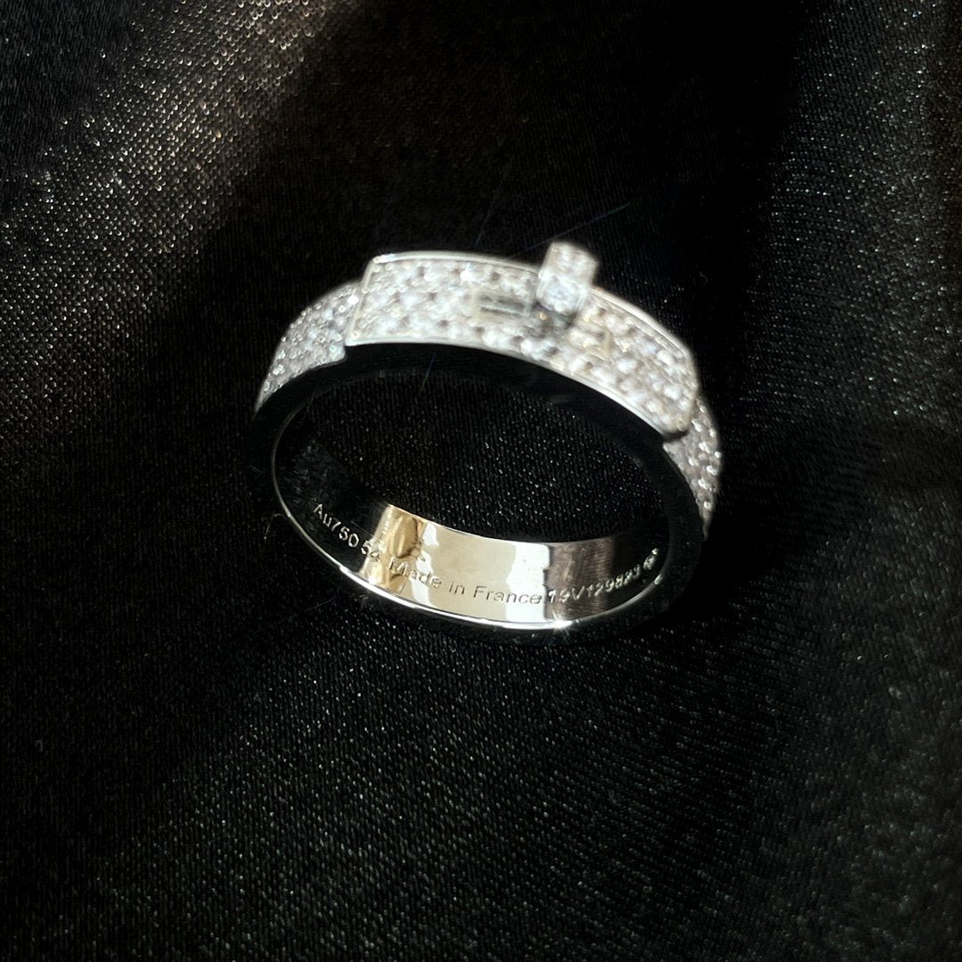 [Lunabriance]KELLY SILVER DIAMOND RING