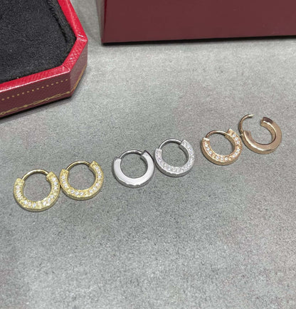 [Lunabriance]LOVE DIAMOND EARRINGS