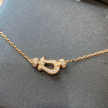 [Lunabriance]FORCE 10 DIAMOND PINK GOLD NECKLACE MINI MODEL