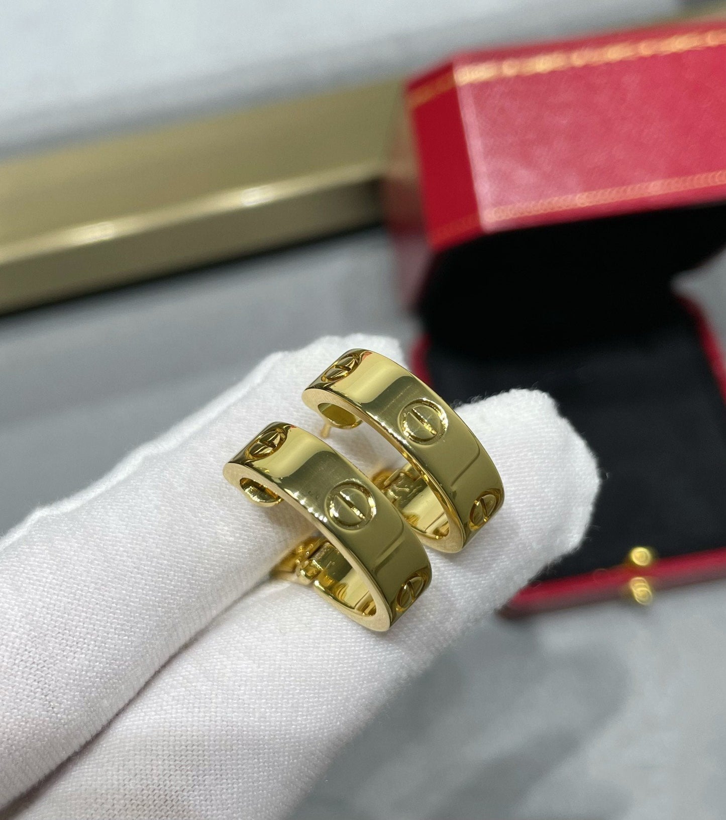 [Lunabriance]LOVE 5.5MM EARRINGS