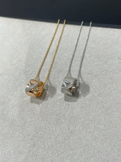 [Lunabriance]LIENS EVIDENCE DIAMOND NECKLACE