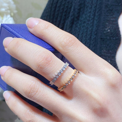 [Lunabriance]BEE LOVE DIAMOND PAVED SMALL RING