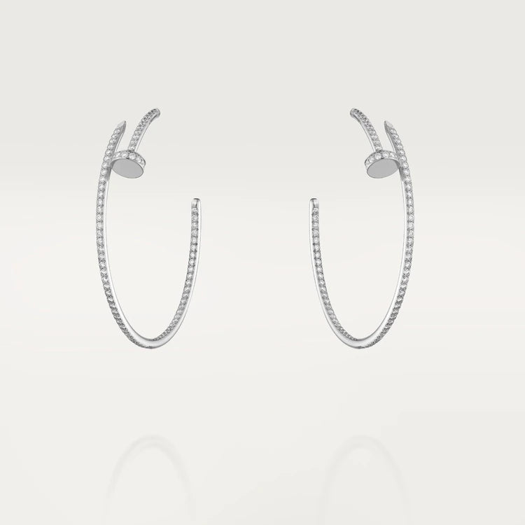 [Luna Brilliance]JUSTE EARRINGS FULL DIAMONDS 1.8MM