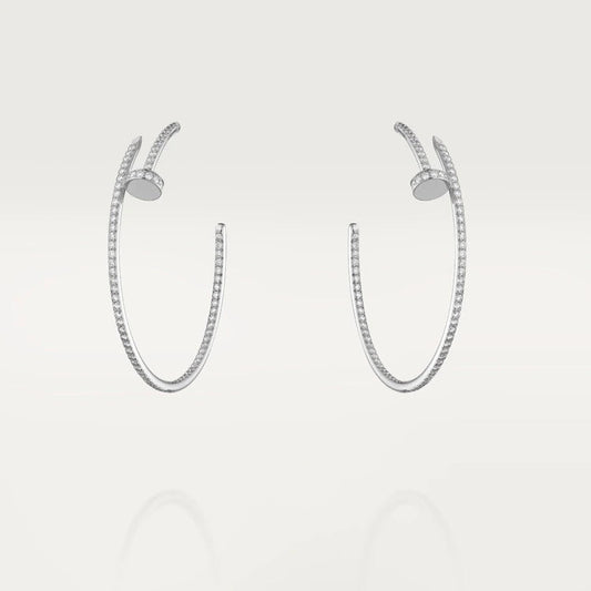 [Lunabriance]JUSTE EARRINGS FULL DIAMONDS 1.8MM