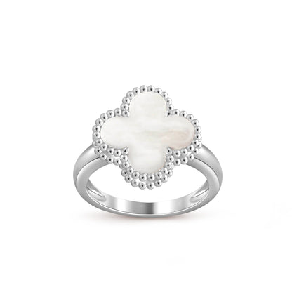 [Luna Brilliance]CLOVER SILVER RING COLLECTION