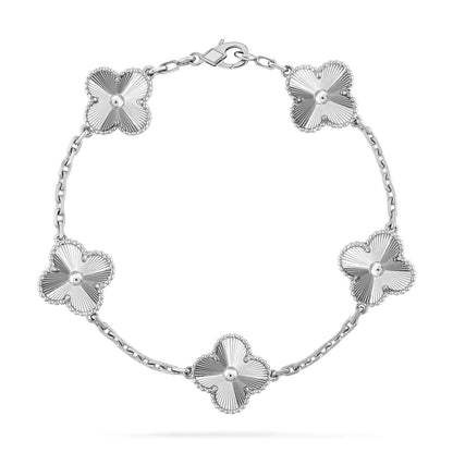 [Luna Brilliance]CLOVER 5 MOTIF LASER BRACELET COLLECTION
