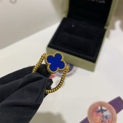 [Luna Brilliance]CLOVER RIVERSIBLE RING GOLD COLLECTION