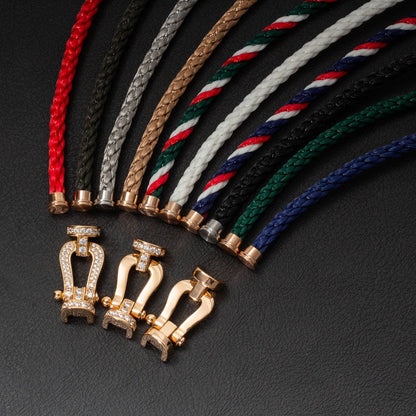 [Lunabriance]FORCE LARGE HORSESHOE NO DIAMOND BRACELET SILVER