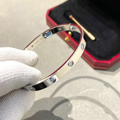 [Lunabriance]LOVE BRACELET 6.1MM 10 DIAMONDS