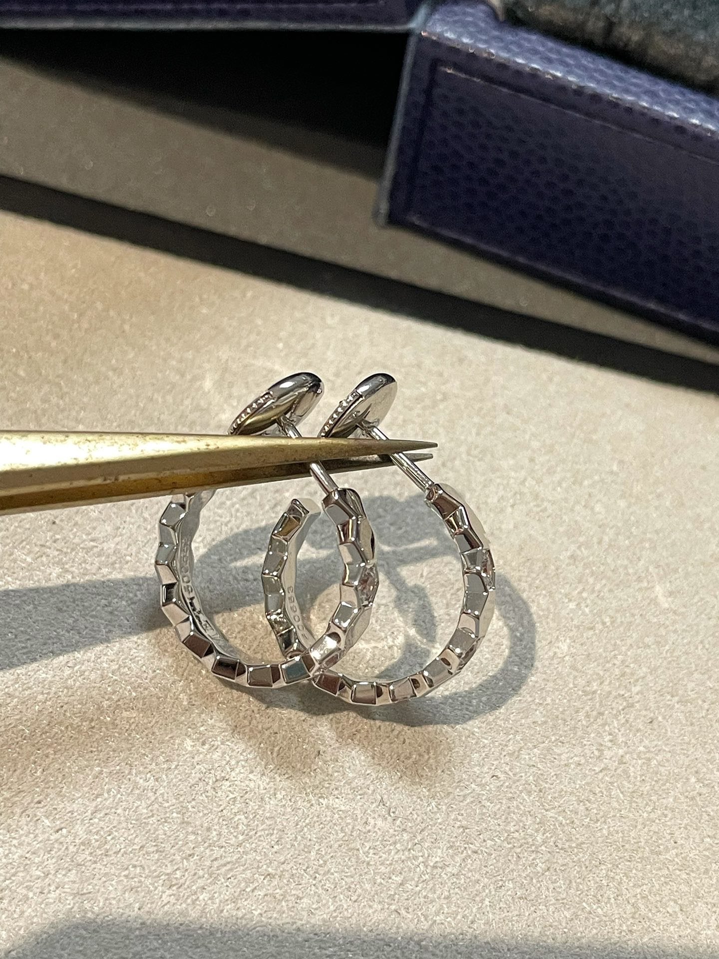 [Lunabriance]Hollow Design Four-Leaf Clover Flower Shape Ring