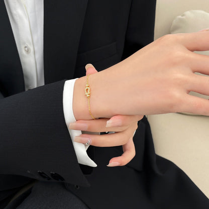 [Lunabriance]FORCE 10 SMALL CHAIN BRACELET