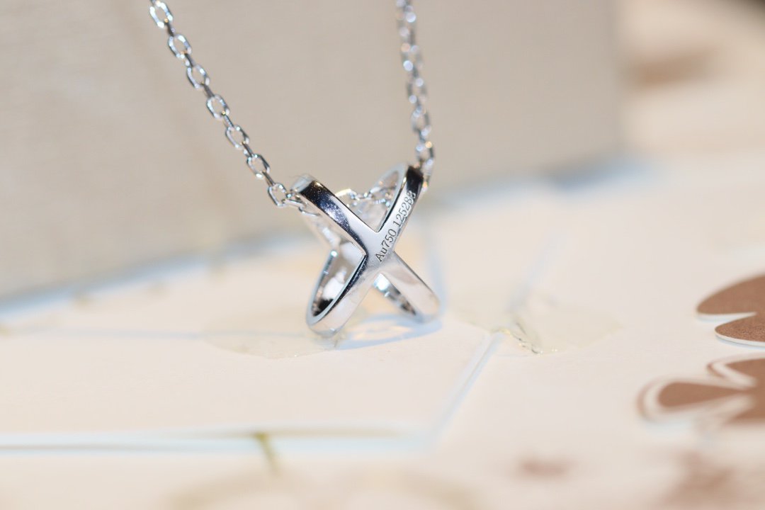 [Lunabriance]JEUX DE DIAMOND NECKLACE