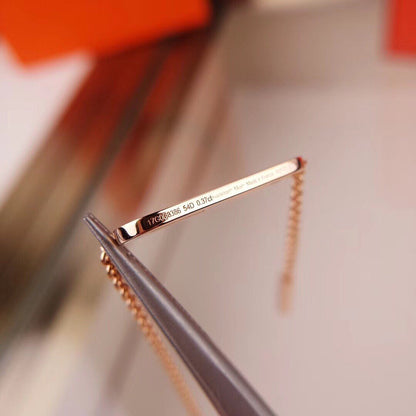 [Lunabriance]HM FIRE PIG NOSE NECKLACE TRENDY STREET