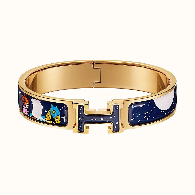 [Luna Brilliance]H STAR AND MOON BRACELET 12MM