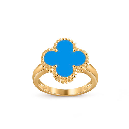 [Luna Brilliance]CLOVER RING GOLD COLLECTION