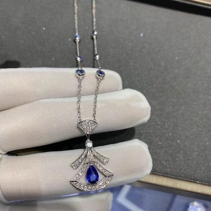 [Luna Brilliance]DREAM NECKLACE AGATE DIAMOND SILVER