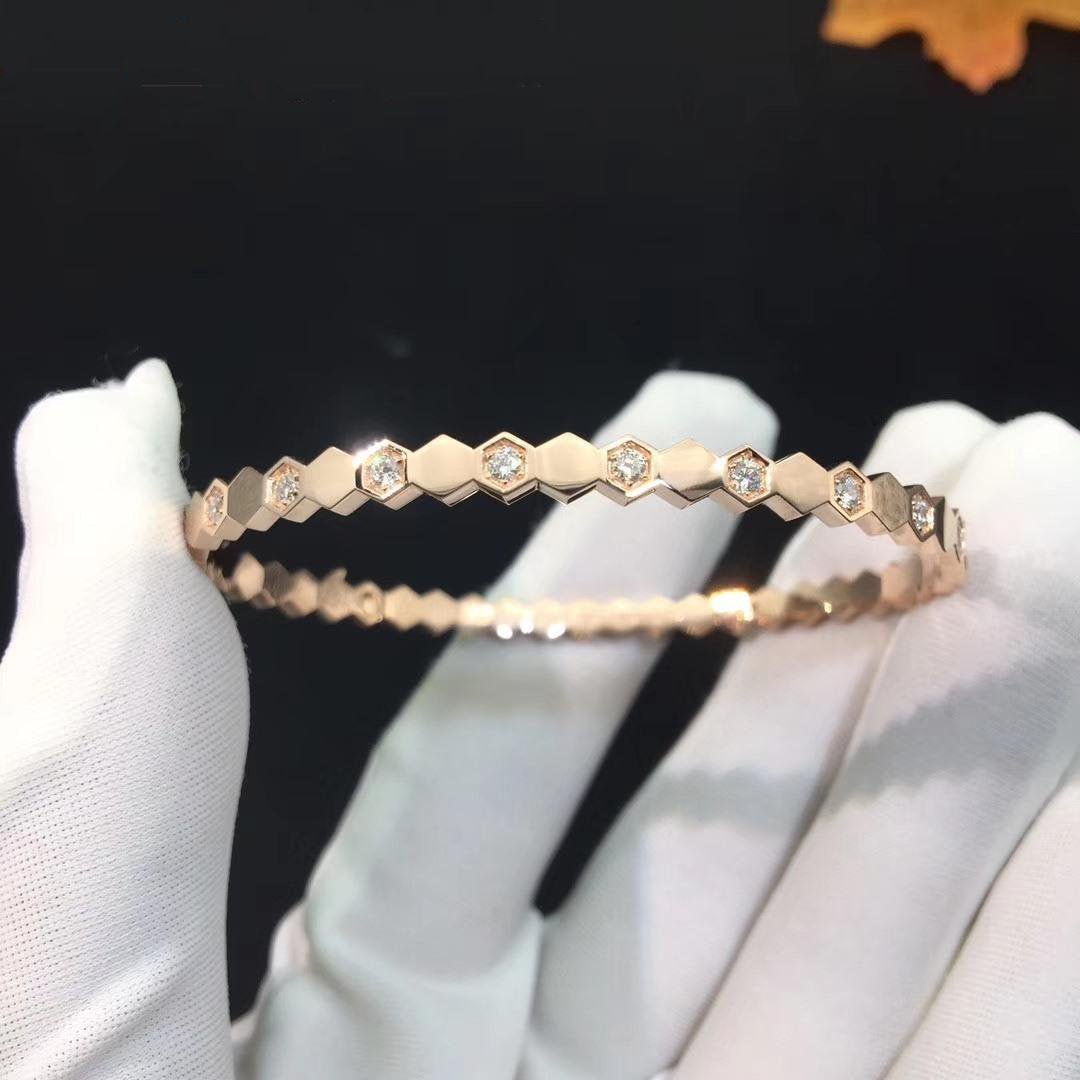 [Lunabriance]BEE LOVE SILVER DIAMOND BRACELET