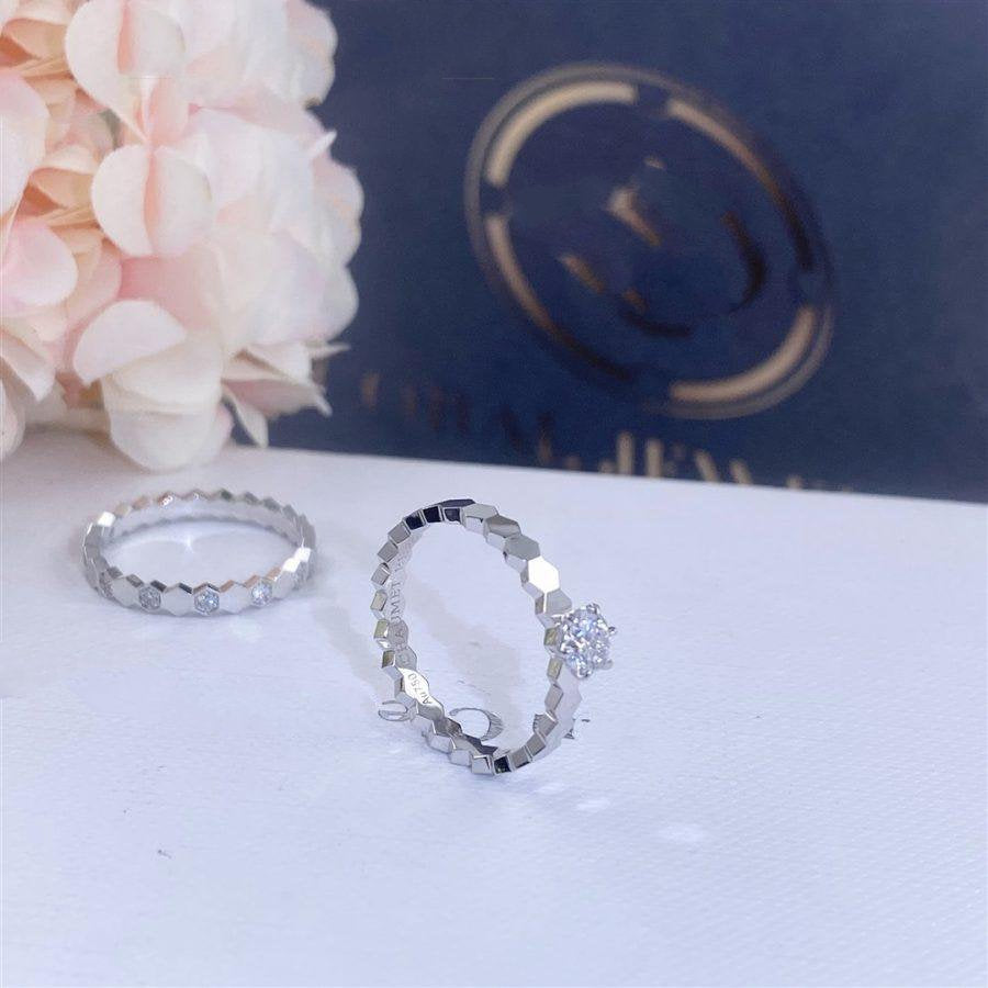 [Lunabriance]BEE LOVE RING SILVER 1 DIAMOND