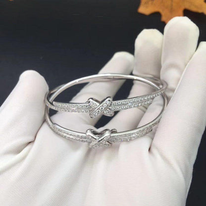 [Lunabriance]JEUX DE BRACELET DIAMONDS SILVER