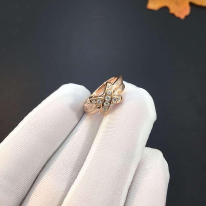 [Lunabriance]JEUX DE PINK GOLD DIAMOND RING