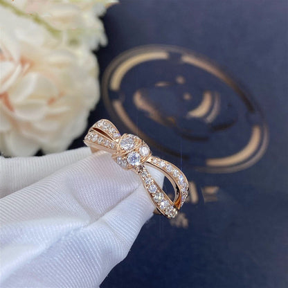 [Lunabriance]LIENS PINK GOLD DIAMOND RING