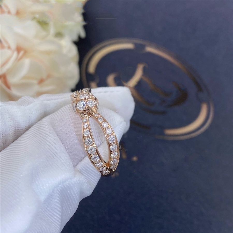 [Lunabriance]LIENS PINK GOLD DIAMOND RING