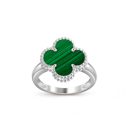 [Luna Brilliance]CLOVER SILVER RING COLLECTION