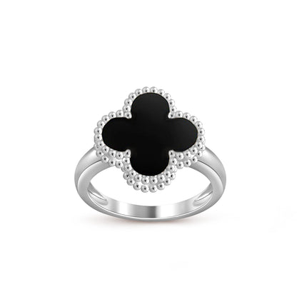 [Luna Brilliance]CLOVER SILVER RING COLLECTION