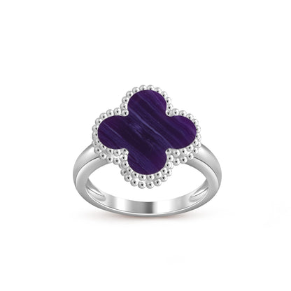 [Luna Brilliance]CLOVER SILVER RING COLLECTION