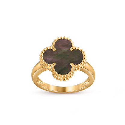 [Luna Brilliance]CLOVER RING GOLD COLLECTION