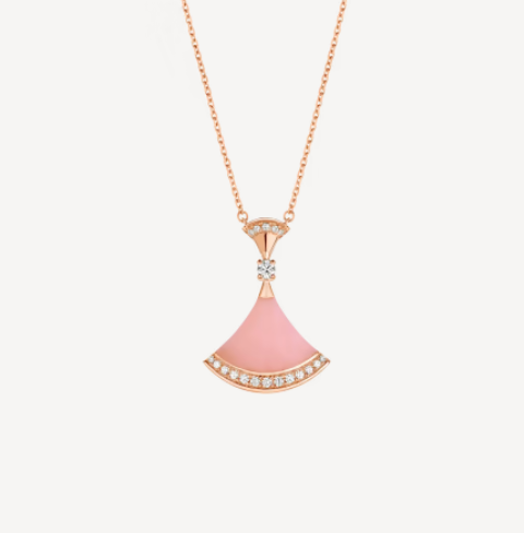 [Luna Brilliance]DREAM NECKLACE PINK OPAL