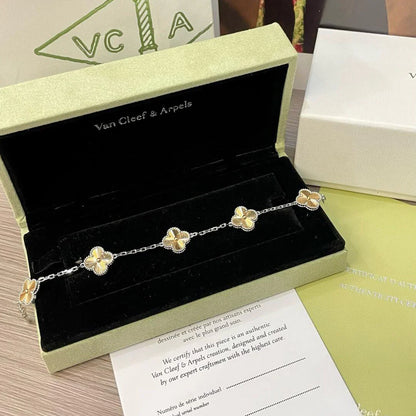 [Luna Brilliance]CLOVER 5 MOTIF LASER BRACELET COLLECTION