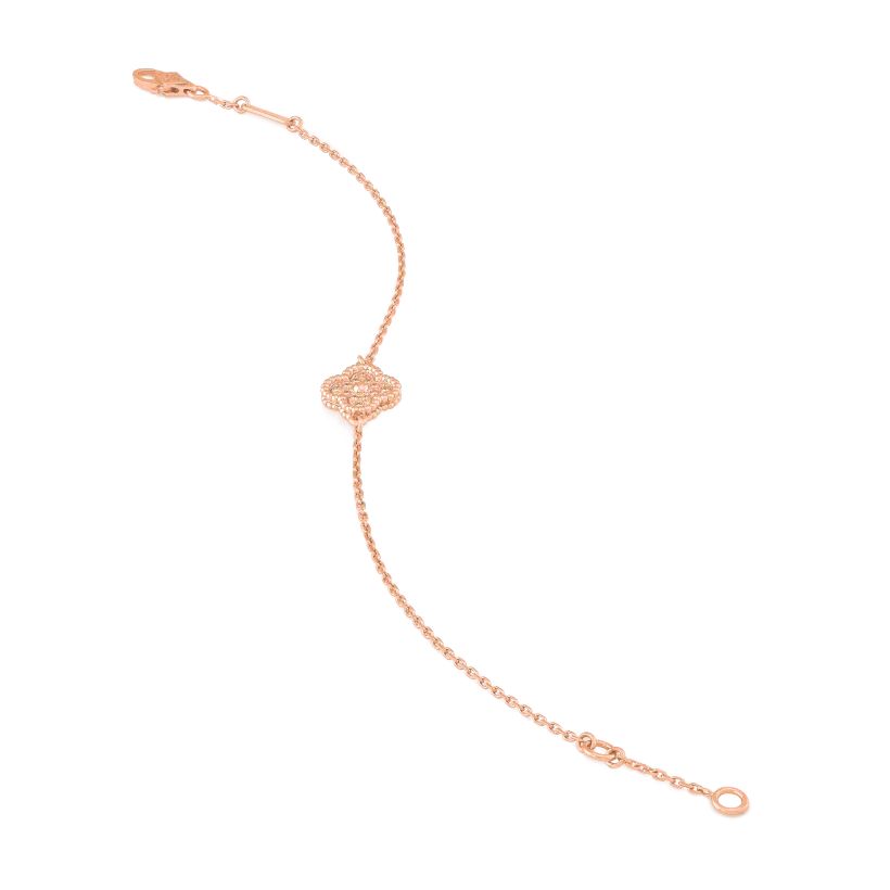 [Luna Brilliance]CLOVER SINGLE FLOWER BRACELET